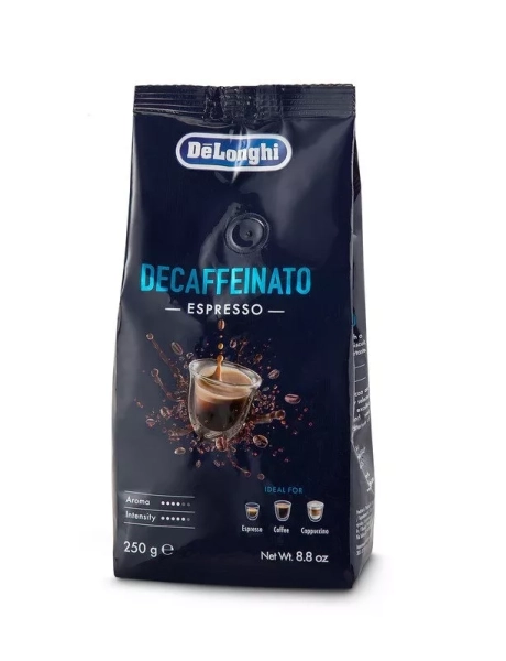 De'Longhi Decaffeinato zrnková káva 250g