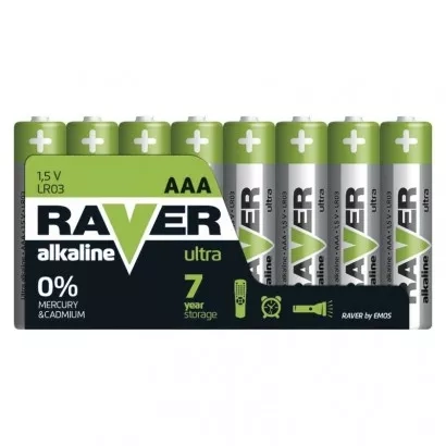 EMOS Alkalická baterie RAVER AAA (LR03)