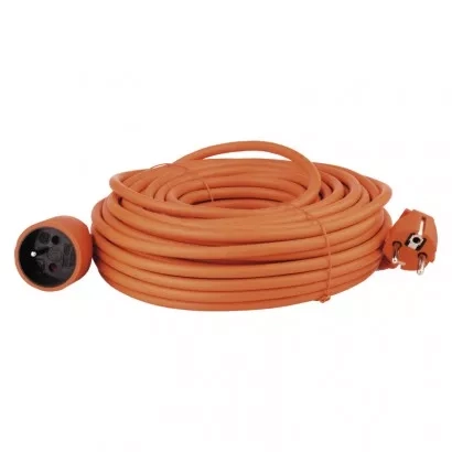 EMOS Prodlužovací kabel 25 m / 1 zásuvka / oranžový / PVC / 230 V / 1,5 mm2