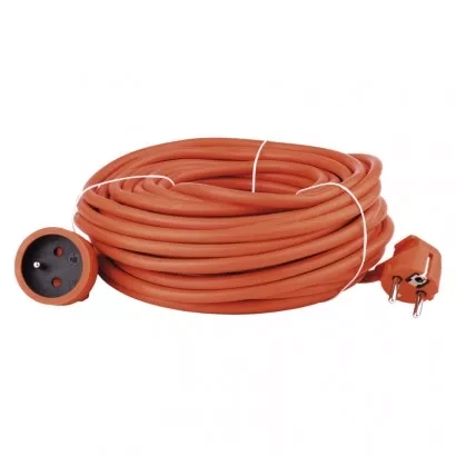 EMOS Prodlužovací kabel 30 m / 1 zásuvka / oranžový / PVC / 230 V / 1,5 mm2