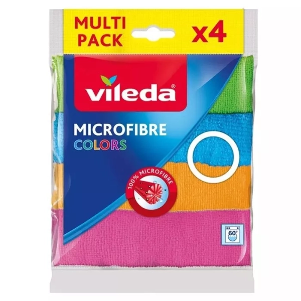 VILEDA Mikrohadřík Colors 4ks