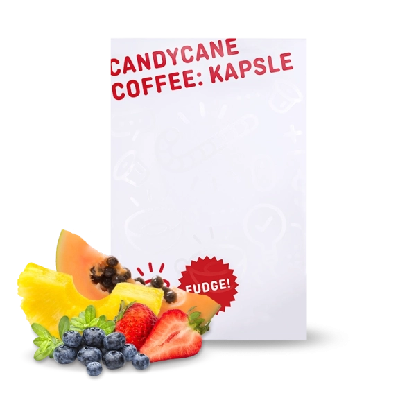 Kávové Kapsle Candycane Coffee Fudge! 12ks