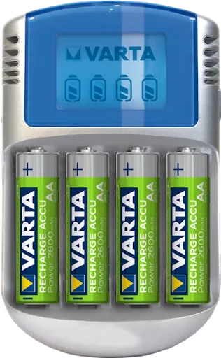 Nabíječka baterií Varta LCD Charger 4xAA/AAA 57070