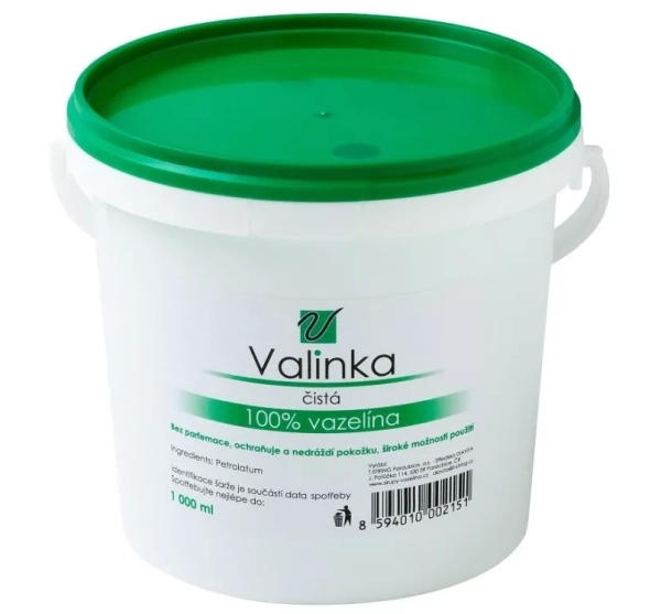 Vazelína Valinka čistá 1000 ml